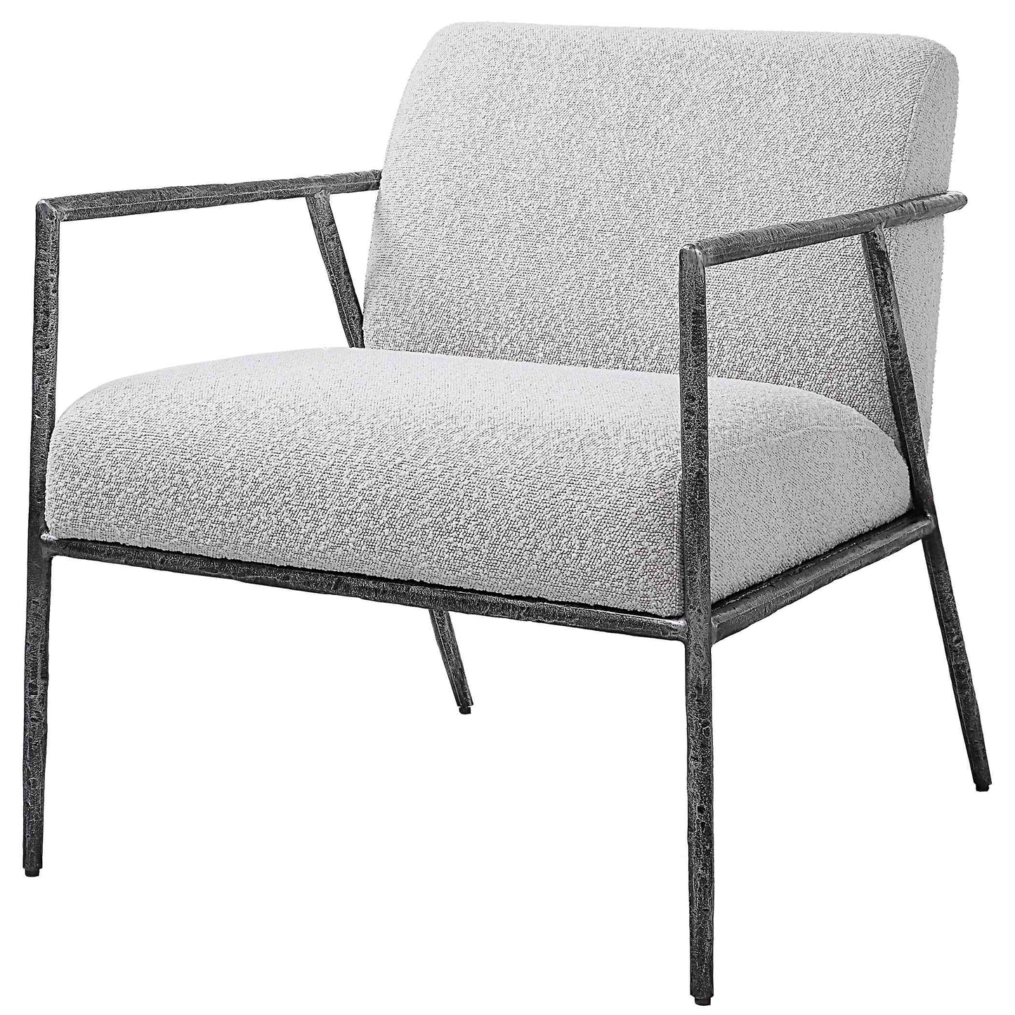 Uttermost Brisbane Light Gray Accent Chair | Accent Chairs | Modishstore - 4