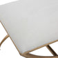 Uttermost Crossing Small White Bench | Benches | Modishstore - 5