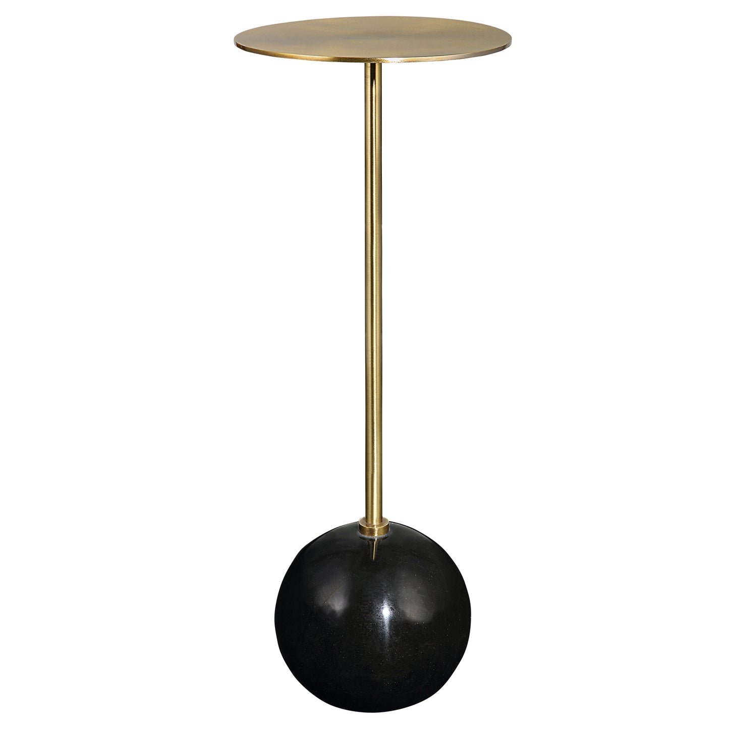 Uttermost Gimlet Brass Drink Table | Accent Tables | Modishstore - 2
