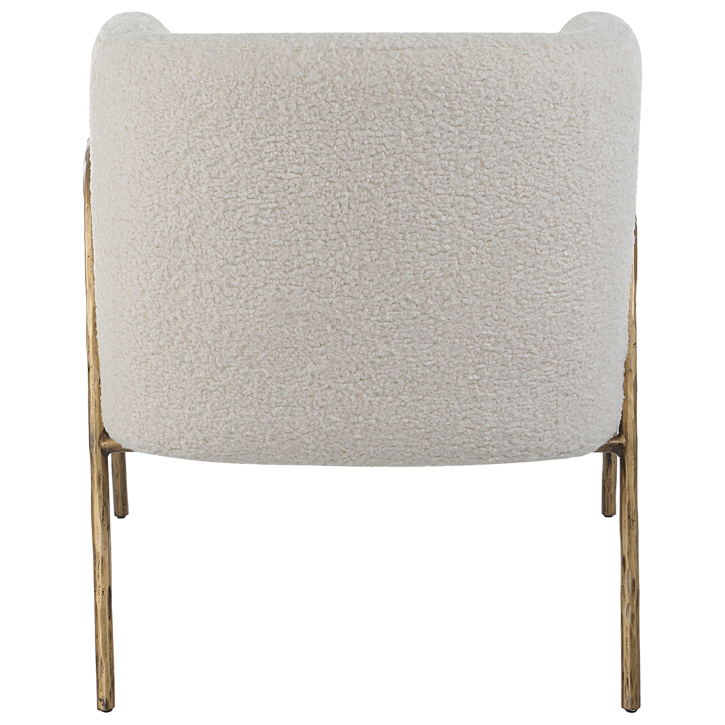 Uttermost Jacobsen Off White Shearling Accent Chair | Accent Chairs | Modishstore - 7