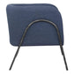 Uttermost Jacobsen Denim Barrel Chair | Accent Chairs | Modishstore - 4