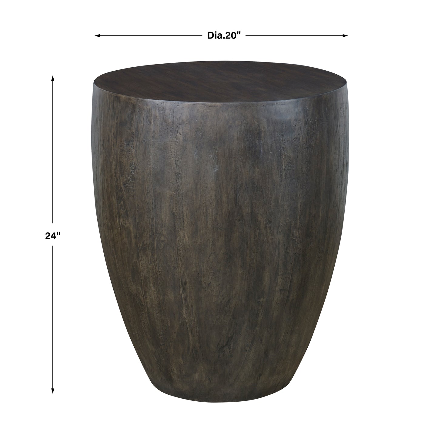Uttermost Lark Minimalist Wooden End Table | Accent Tables | Modishstore - 3