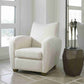 Uttermost Teddy White Shearling Accent Chair | Accent Chairs | Modishstore - 6