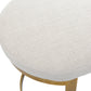 Uttermost Infinity Gold Accent Stool | Stools | Modishstore - 7