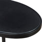 Uttermost Jessenia Black Marble Accent Table | Accent Tables | Modishstore - 5