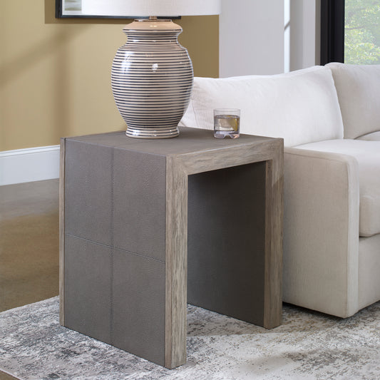 Uttermost Aerina Modern Gray End Table | Accent Tables | Modishstore
