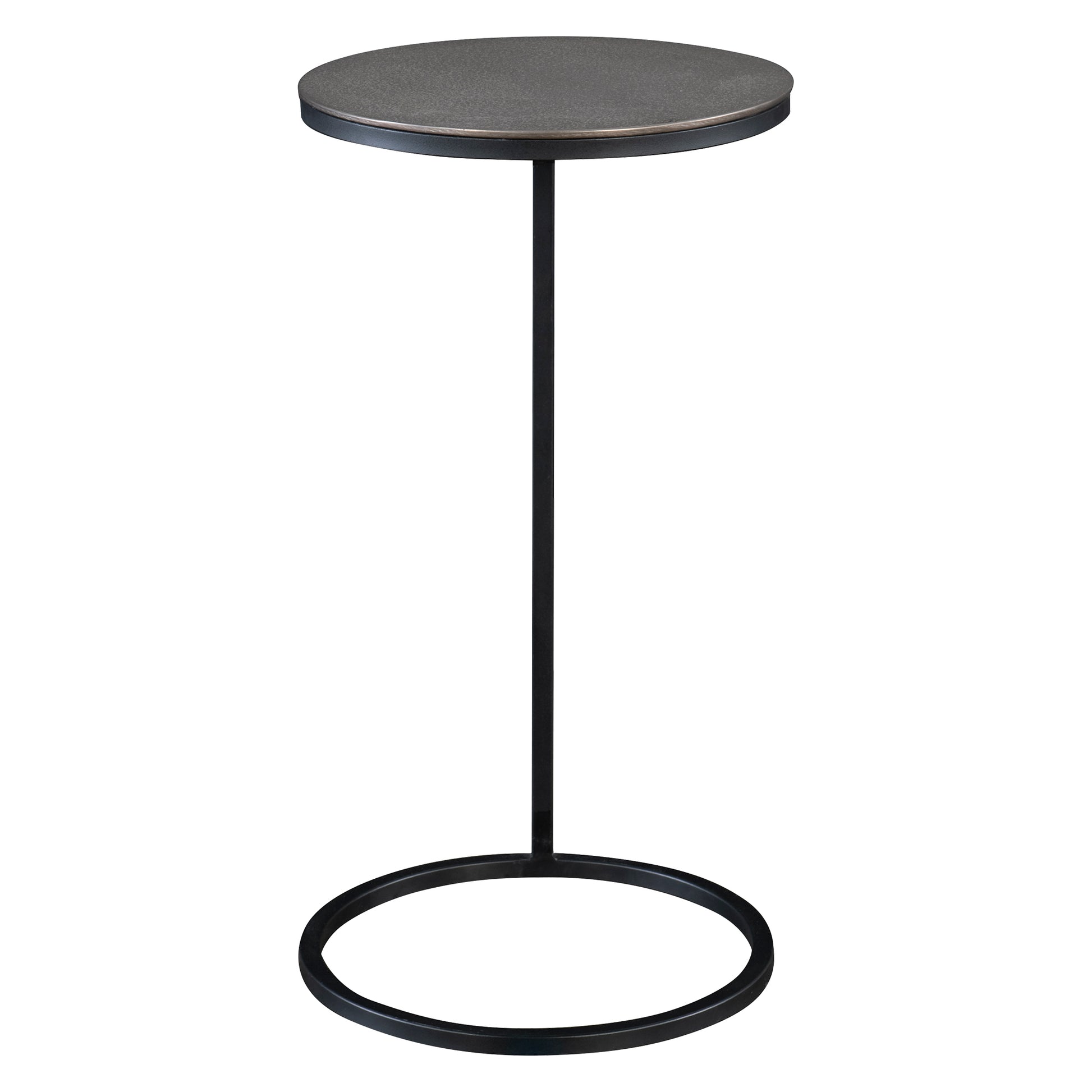 Uttermost Brunei Nickel Accent/Drink Table | End Tables | Modishstore - 5