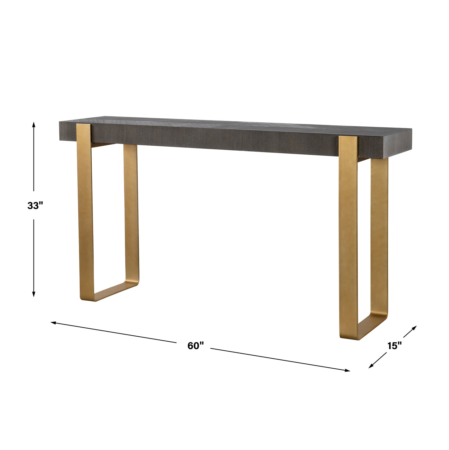 Uttermost Kea Contemporary Console Table | Console Tables | Modishstore - 3