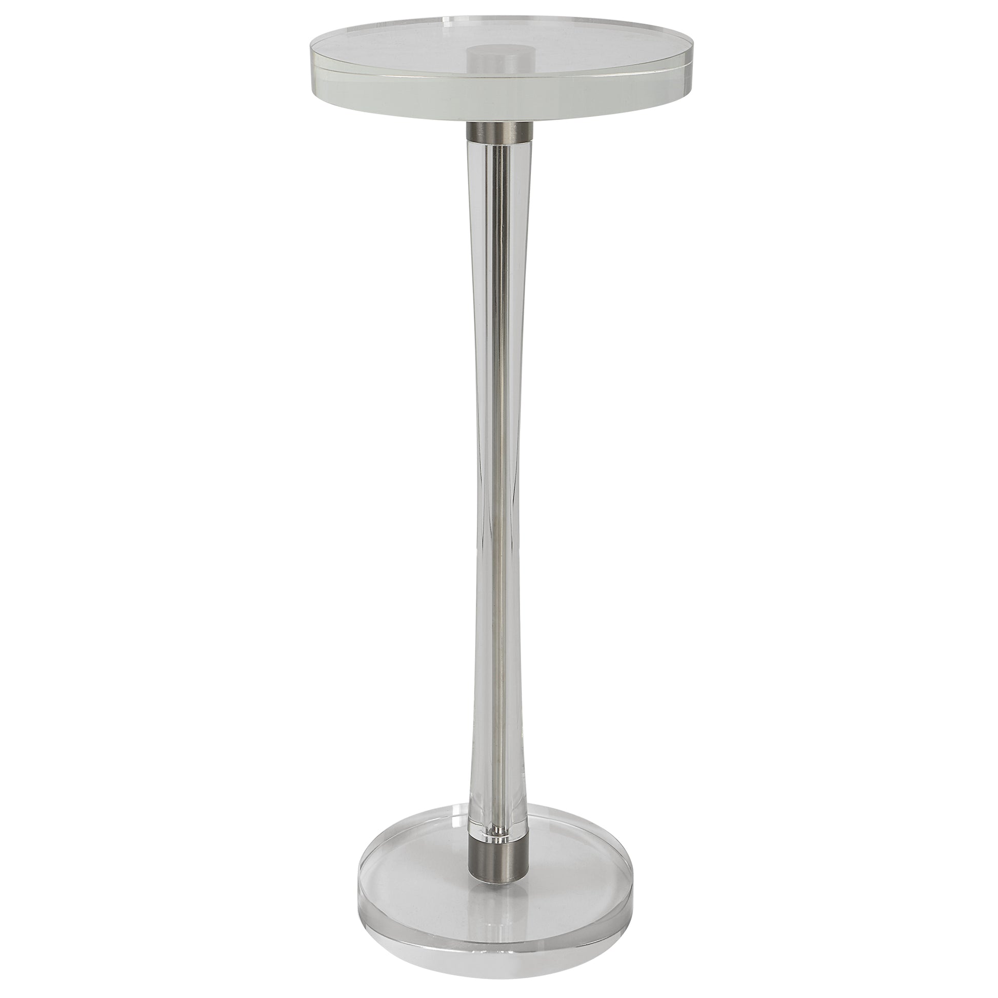 Uttermost Pria Crystal Drink Table | End Tables | Modishstore - 2
