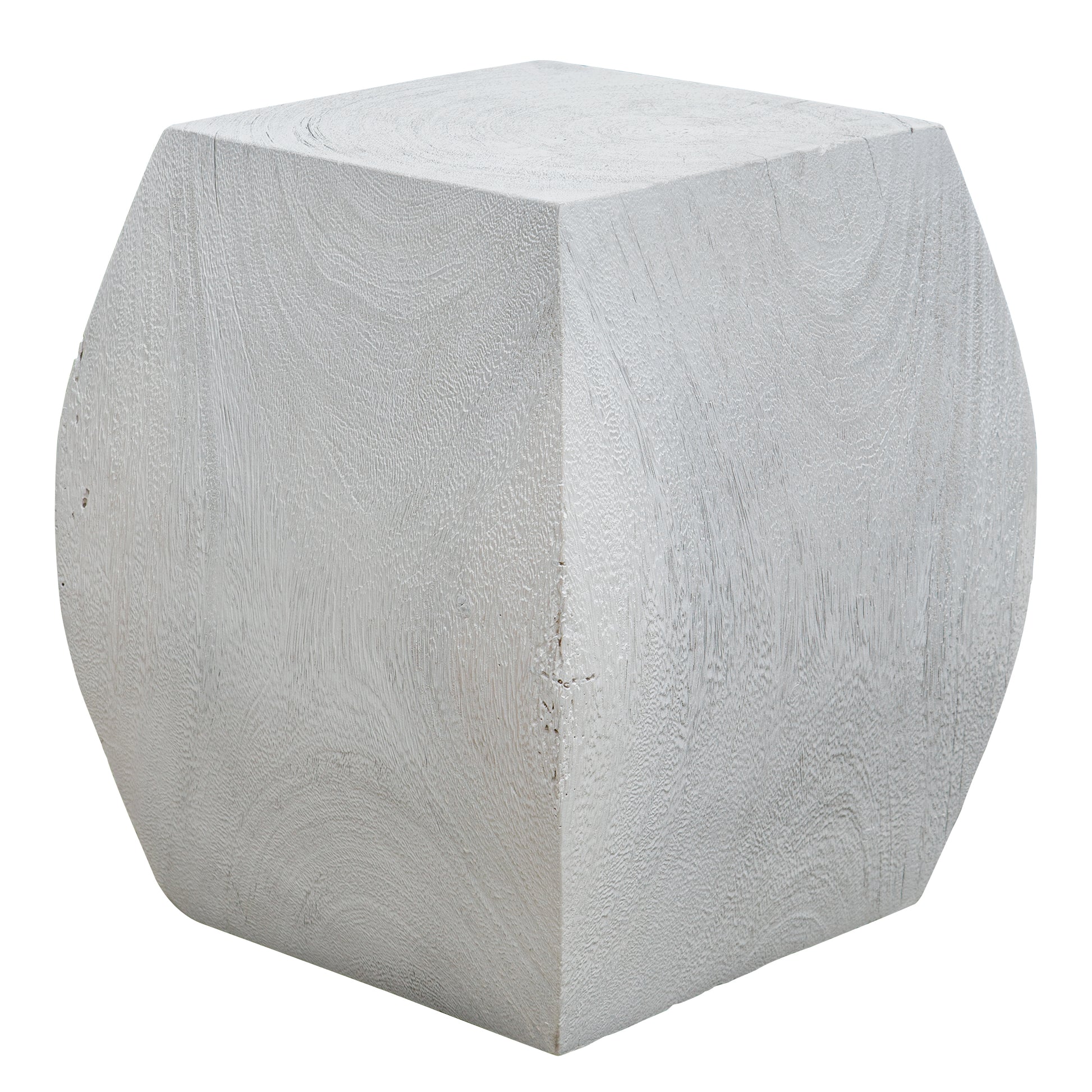 Uttermost Grove Ivory Wooden Accent Stool | Stools | Modishstore - 5