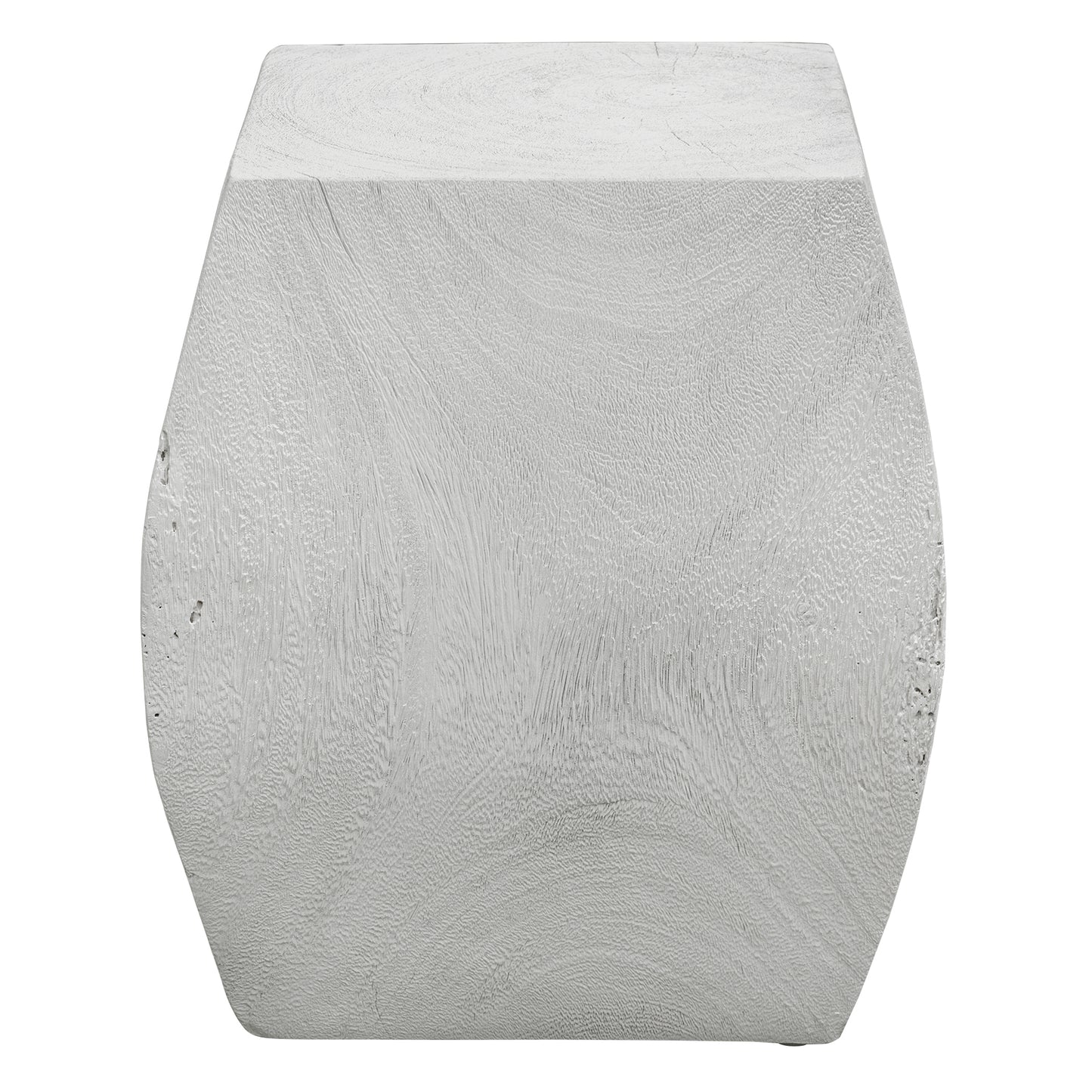 Uttermost Grove Ivory Wooden Accent Stool | Stools | Modishstore - 2