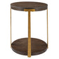 Uttermost Palisade Round Wood Side Table | Accent Tables | Modishstore - 6