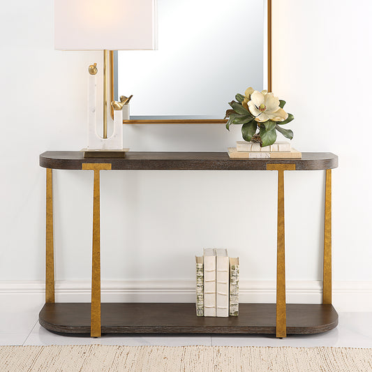 Uttermost Palisade Wood Console Table | Console Tables | Modishstore