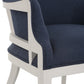 Uttermost Gordonston Blue Fabric Accent Chair | Accent Chairs | Modishstore - 8