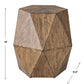 Uttermost Volker Honey Geometric Accent Table | Accent Tables | Modishstore - 3
