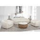 Uttermost Capra Art Deco White Sofa | Sofas | Modishstore - 5