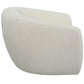 Uttermost Capra  Art Deco White Swivel Chair | Accent Chairs | Modishstore - 8