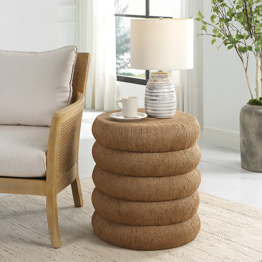 Uttermost Capitan Braided Rope Side Table | Accent Tables | Modishstore
