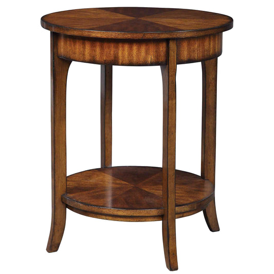 Uttermost Carmel Round Lamp Table | Side Tables | Modishstore