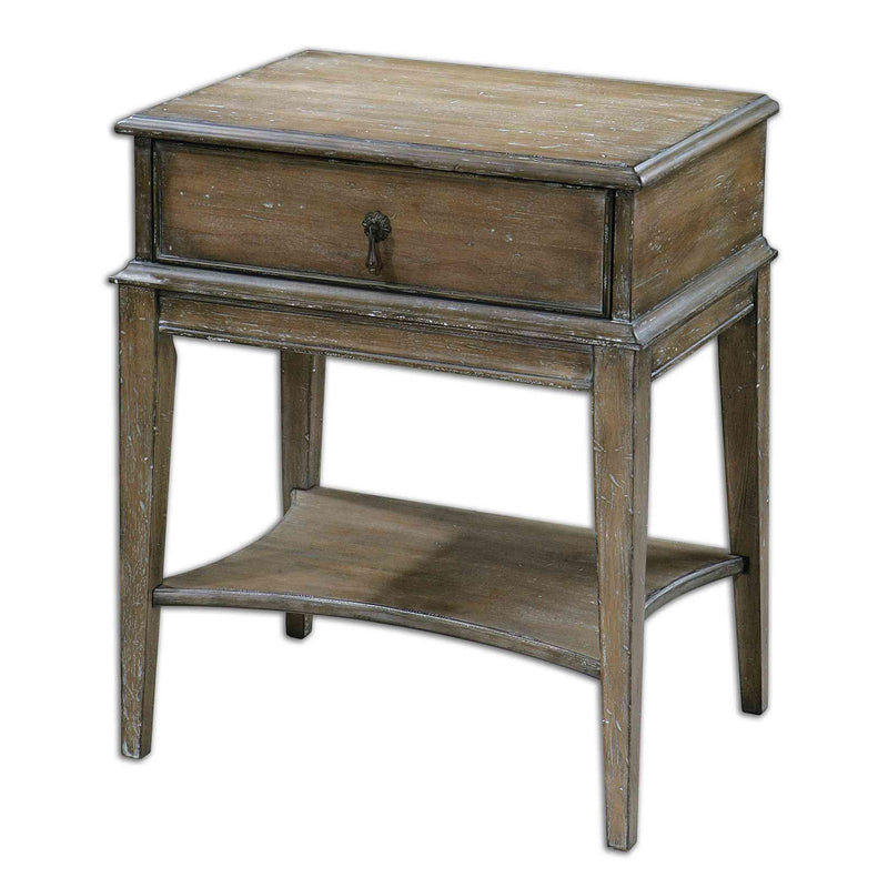 Uttermost Hanford Weathered Side Table | Side Tables | Modishstore