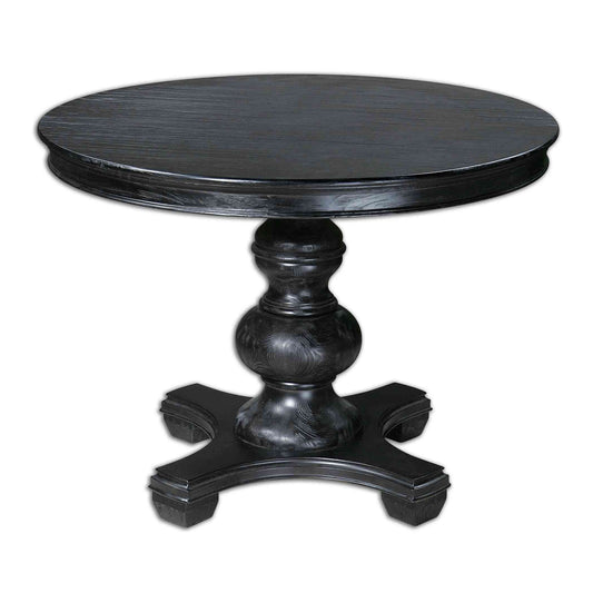 Uttermost Brynmore Wood Grain Round Table | Accent Tables | Modishstore