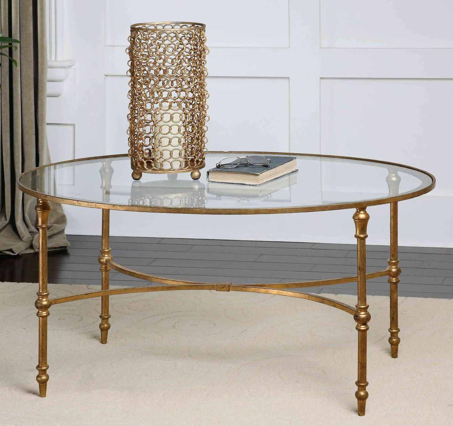 Uttermost Vitya Glass Coffee Table | Coffee Tables | Modishstore - 3