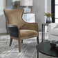 Uttermost Snowden Tan Wing Chair | Accent Chairs | Modishstore - 7
