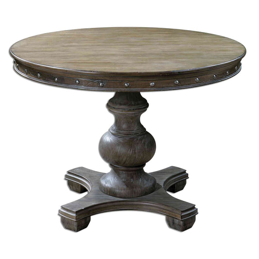 Uttermost Sylvana Wood Round Table | Accent Tables | Modishstore