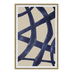 Clarity 2 Abstract Ink Print Wall Decor By Moe's Home Collection
