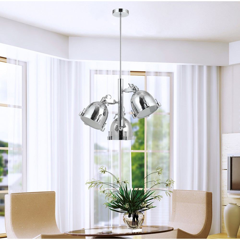 Cal Lighting FX-2688-3 60W X 3 Hubble 3 Light Chandelier | Modishstore | Chandeliers