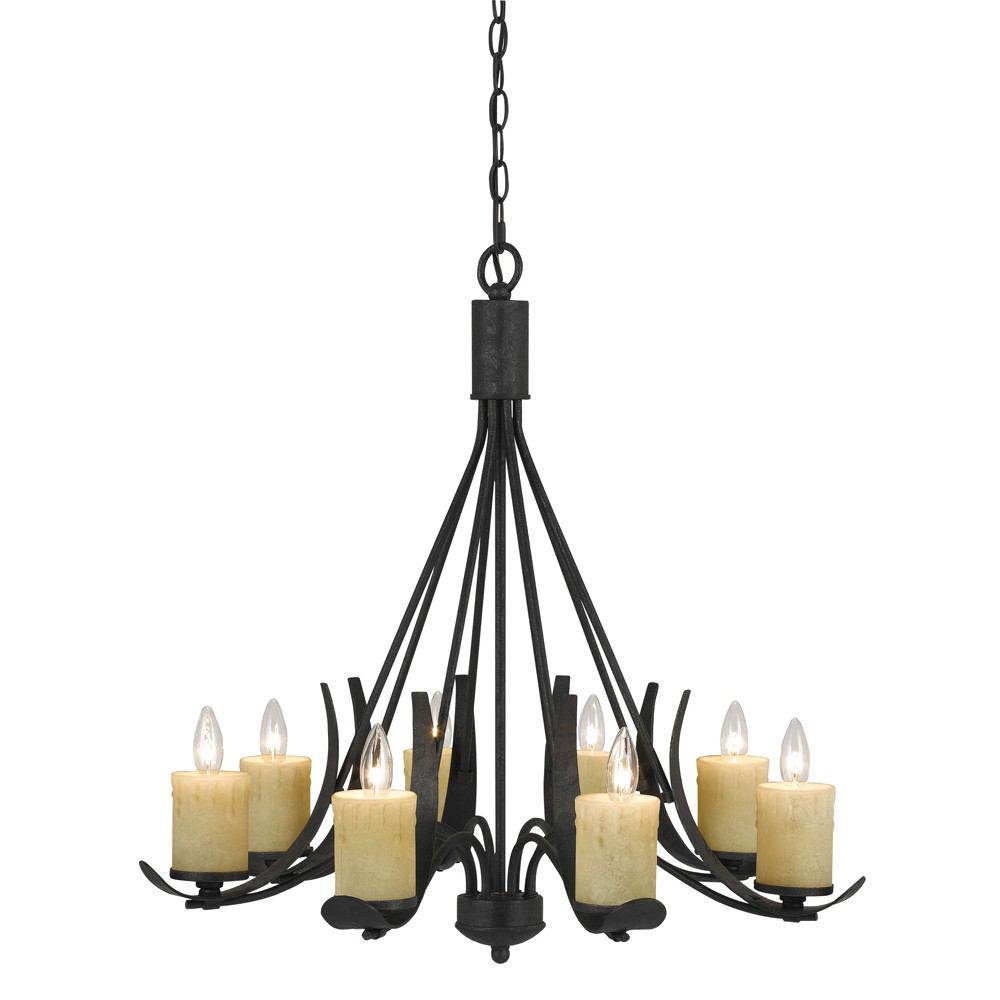 Cal Lighting FX-3561/8 8 Light Morelia Chandelier | Modishstore | Chandeliers