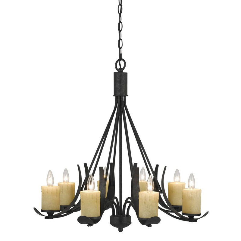 Cal Lighting FX-3561/8 8 Light Morelia Chandelier | Modishstore | Chandeliers