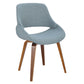 LumiSource Fabrico Chair - Set of 2 | Modishstore | Dining Chairs - 6