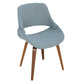 LumiSource Fabrico Chair - Set of 2 | Modishstore | Dining Chairs - 8