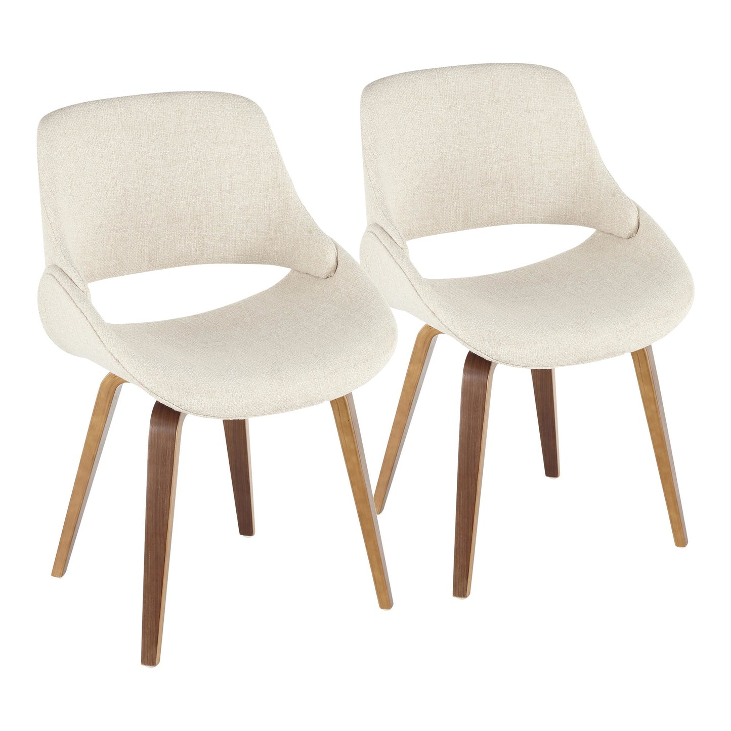 LumiSource Fabrico Chair - Set of 2 | Modishstore | Dining Chairs - 23