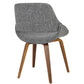 LumiSource Fabrico Chair - Set of 2 | Modishstore | Dining Chairs - 10