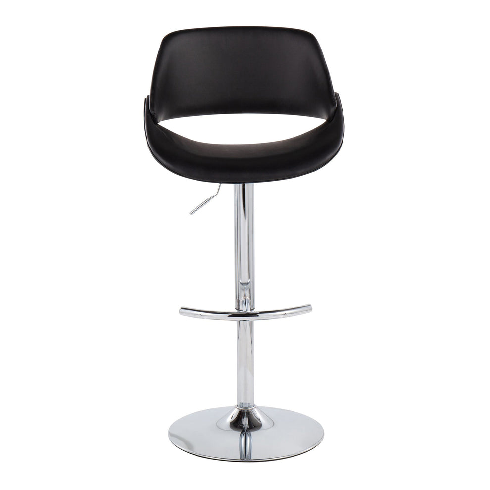 Fabrico Adjustable Bar Stool - Set of 2 By LumiSource | Bar Stools | Modishstore - 6