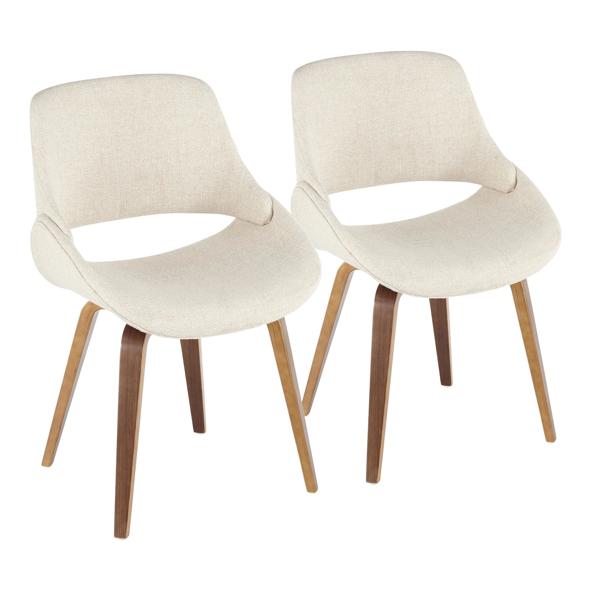LumiSource Fabrico Chair - Set of 2 | Modishstore | Dining Chairs - 15
