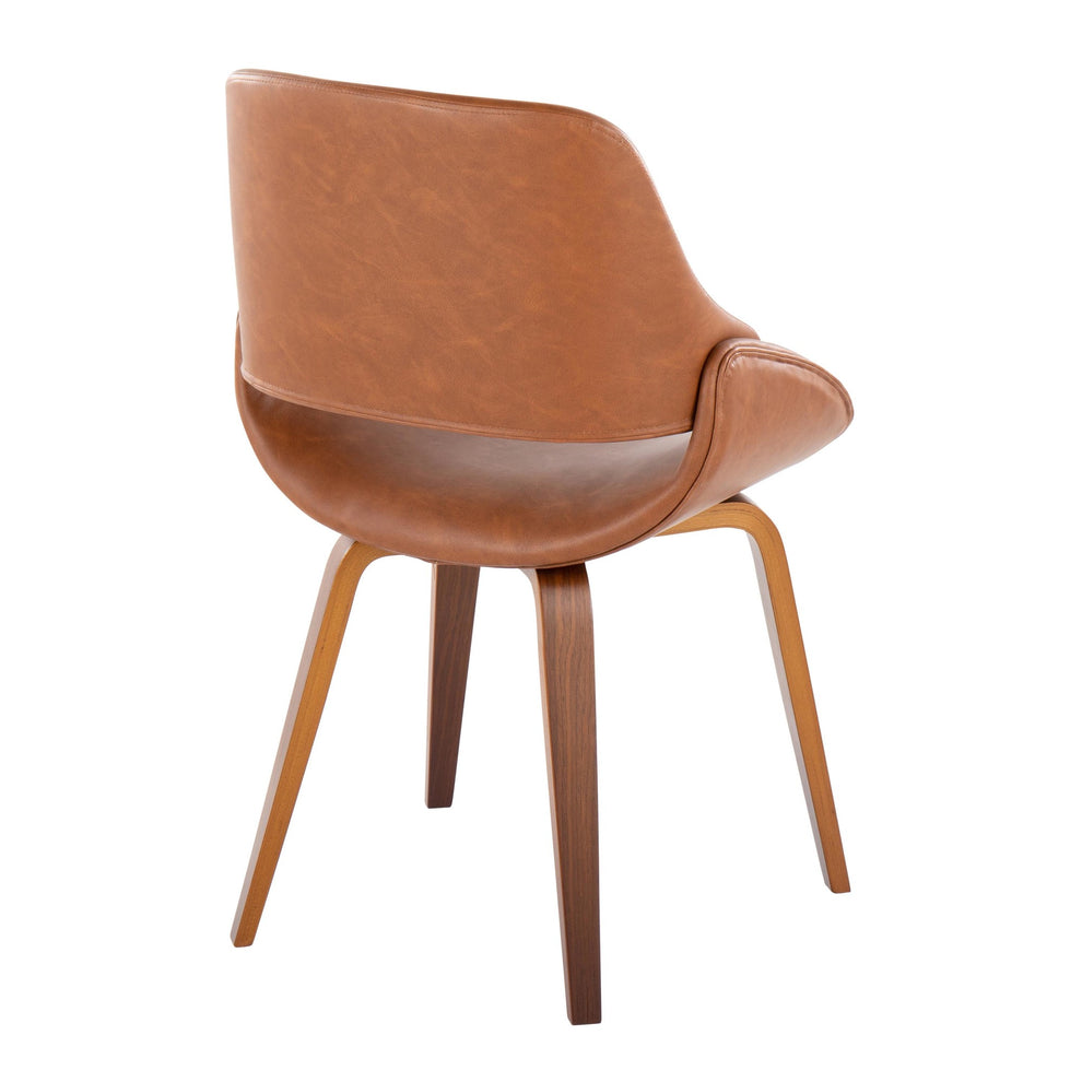 Fabrico Chair - Set of 2 Brown By LumiSource | Dining Chairs | Modishstore - 4