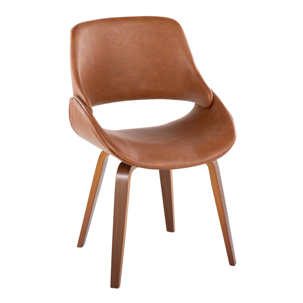 Fabrico Chair - Set of 2 Brown By LumiSource | Dining Chairs | Modishstore - 2