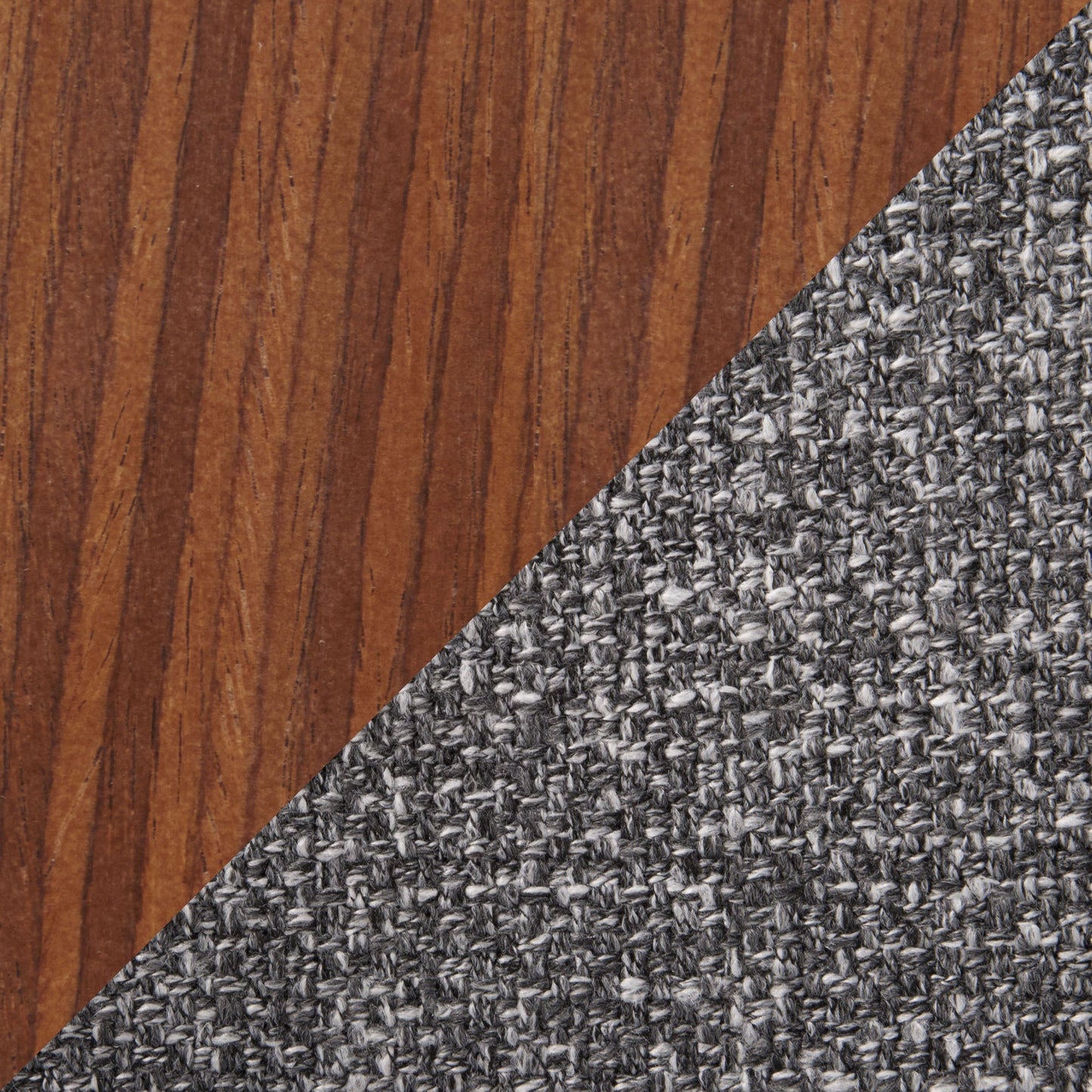 Fabrico Mid-Century Modern Counter Stool in Walnut and Blue Noise Fabric By LumiSource - Set of 2 | Counter Stools | Modishstore - 26