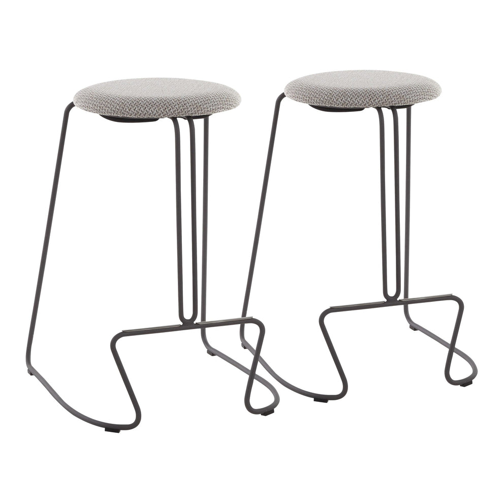 LumiSource Finn Counter Stool - Set of 2-11