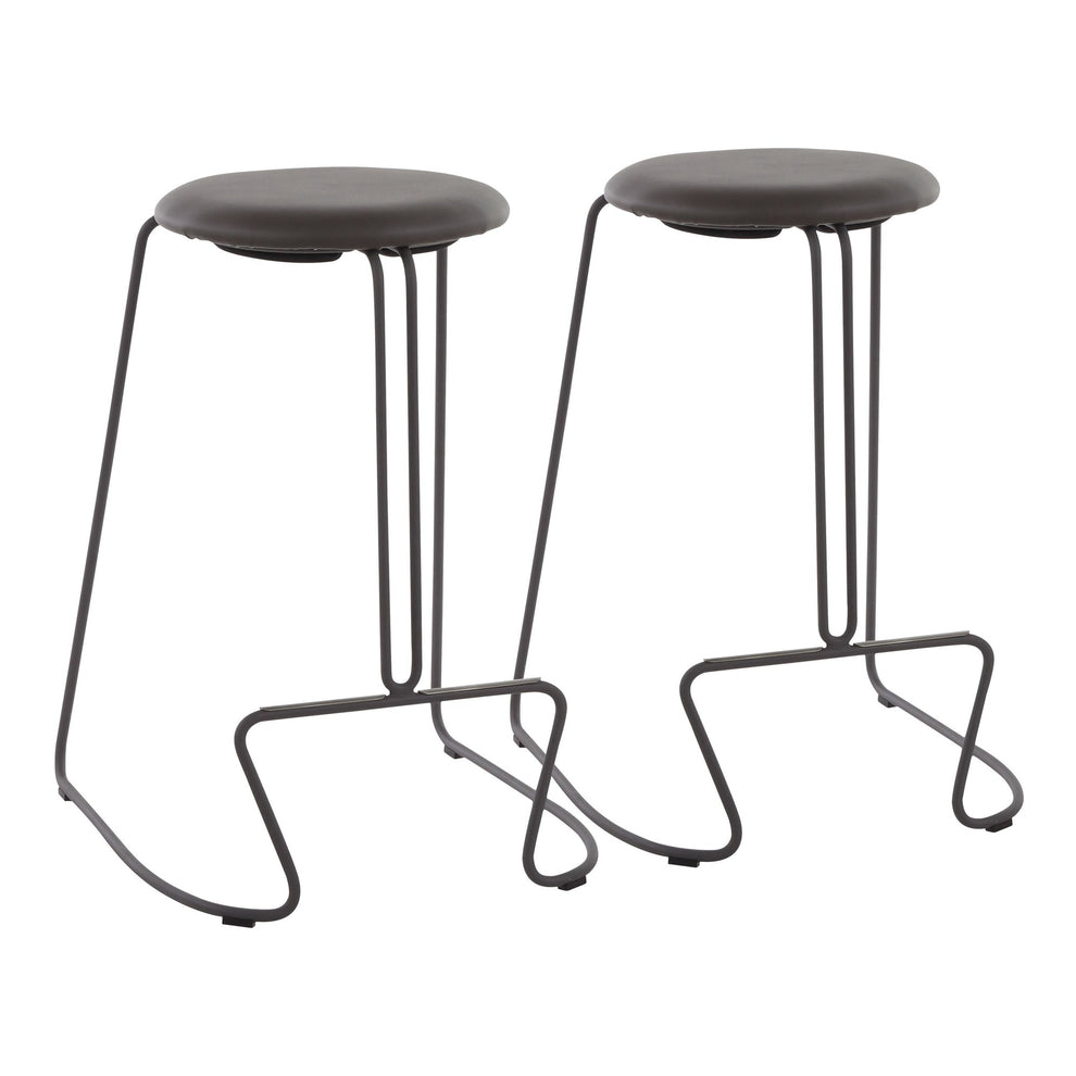 LumiSource Finn Counter Stool - Set of 2-10