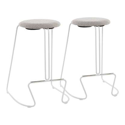 LumiSource Finn Counter Stool - Set of 2-14