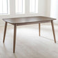 Baxton Studio Edna Mid-Century Modern French "Oak" Light Brown Finishing Wood Dining Table | Dining Tables | Modishstore - 4