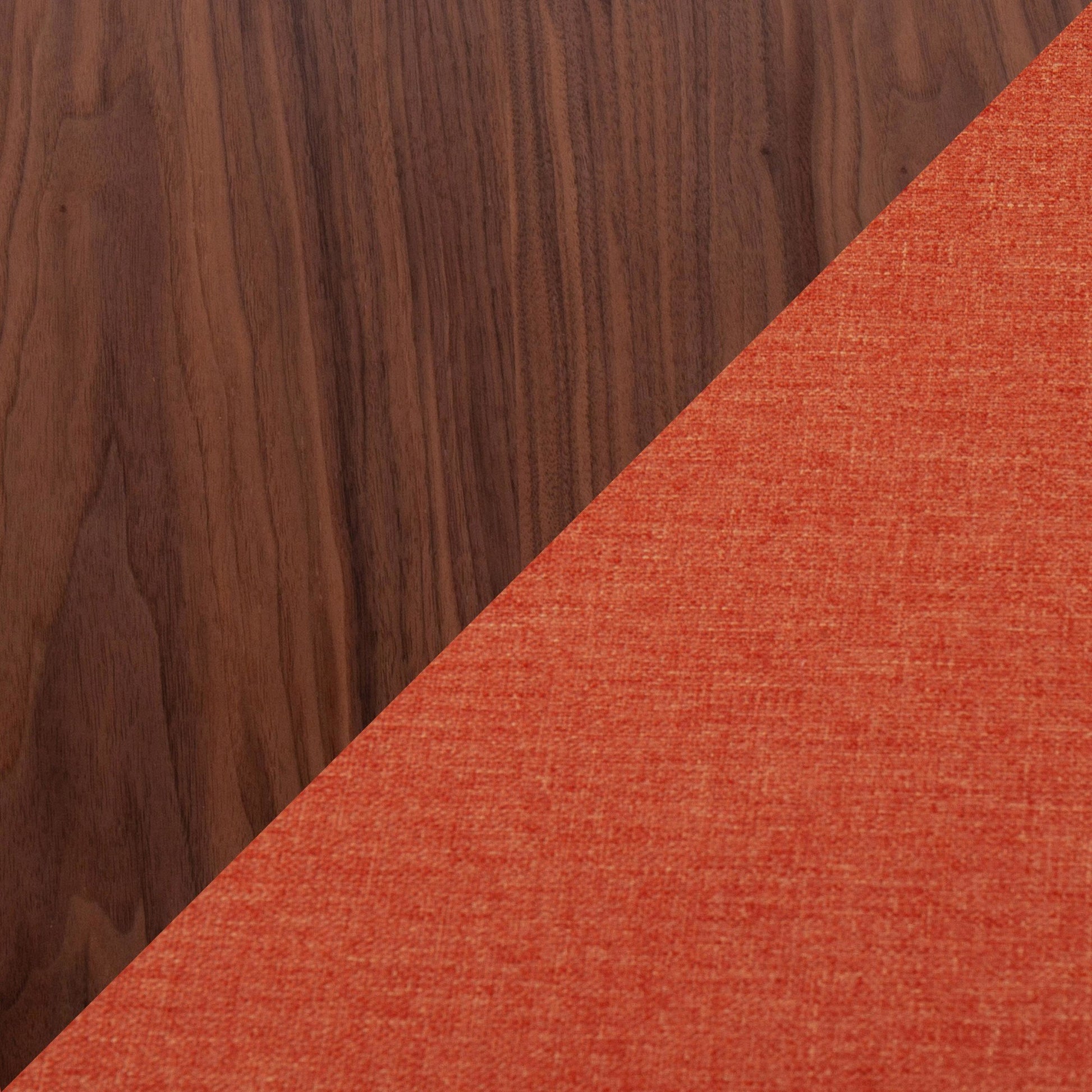 Folia Mid-Century Modern Bench in Walnut Wood and Charcoal Fabric By LumiSource | Benches | Modishstore - 17