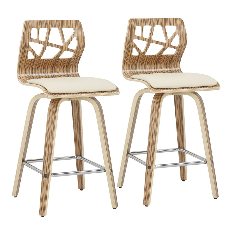 Folia Counter Stool - Set of 2-2