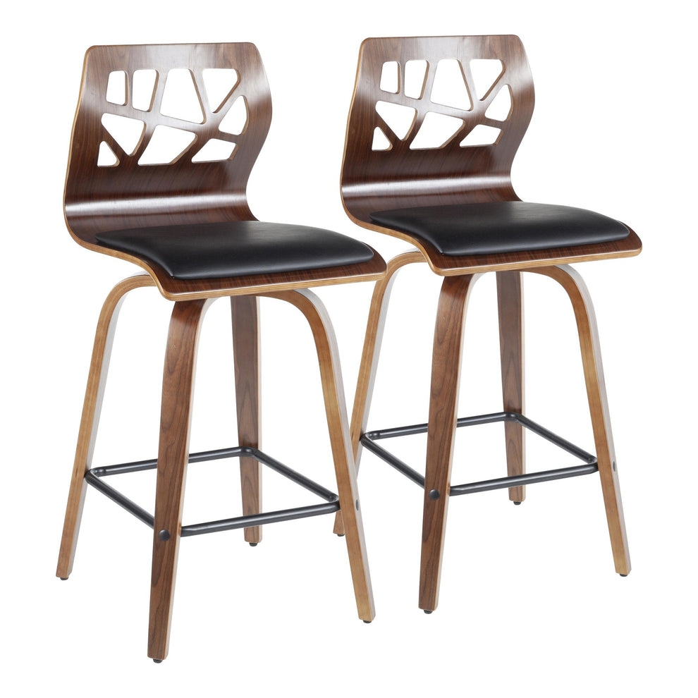 LumiSource Folia Counter Stool - Set of 2-39