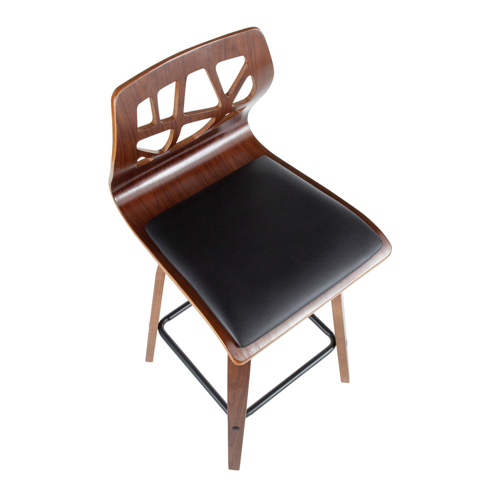 LumiSource Folia Counter Stool - Set of 2-14