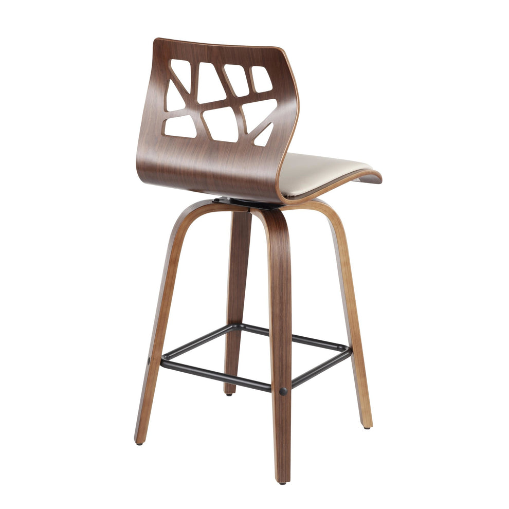 LumiSource Folia Counter Stool - Set of 2-19
